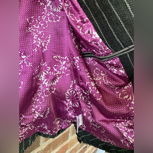 NWOT DuCati Jacket |  Sz 2 Striped | Unique 
Denim | Collared | NEW! - Picture 13 of 17